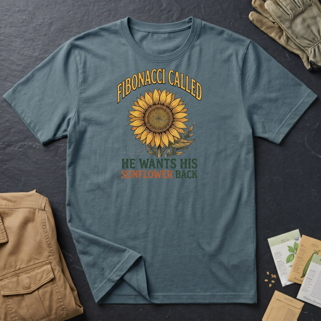 Fibonacci Sunflower T-Shirt