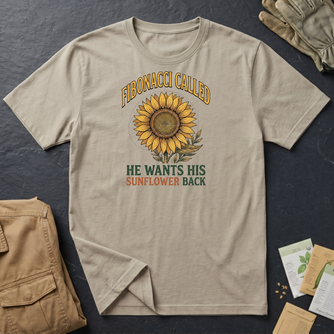 Fibonacci Sunflower T-Shirt
