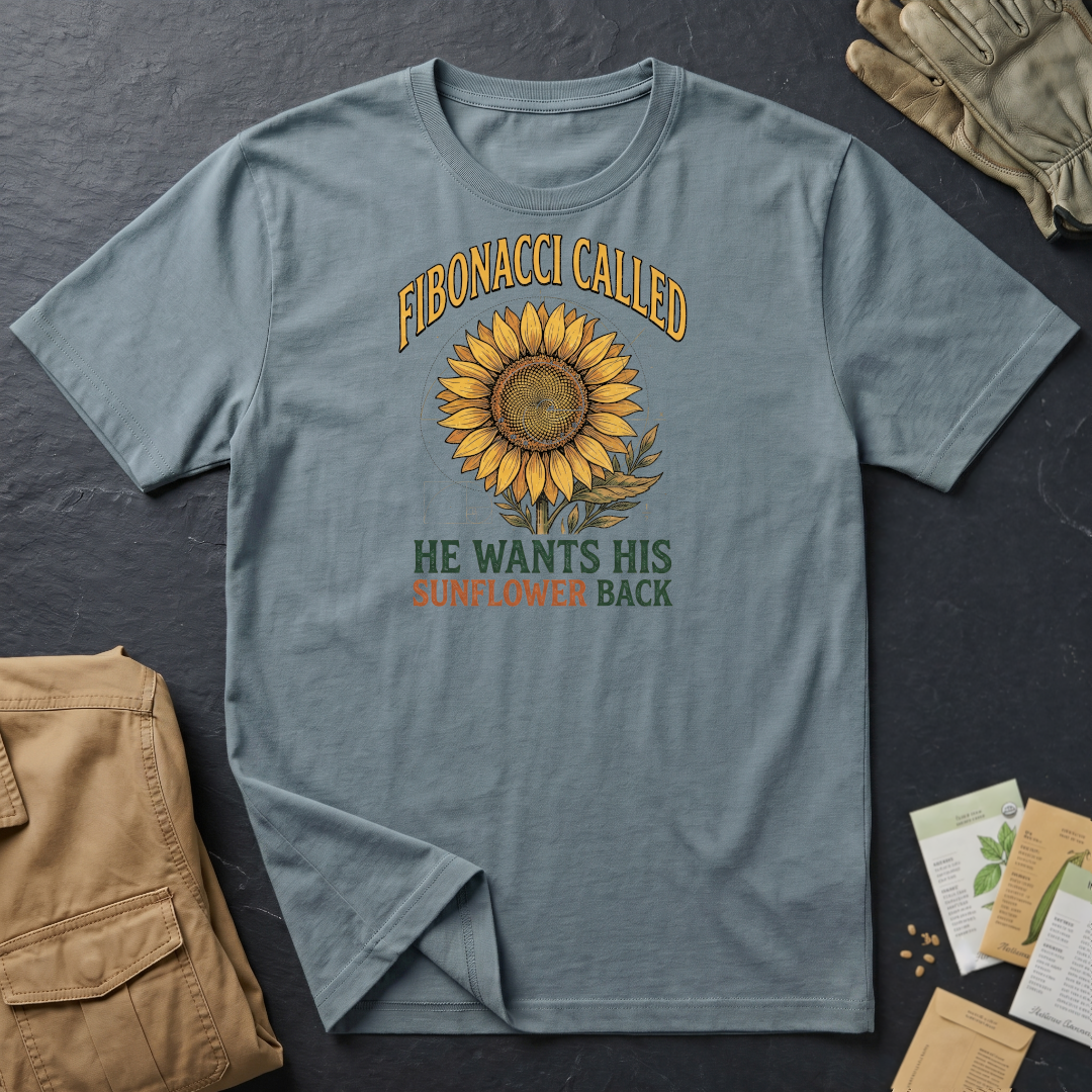 Fibonacci Sunflower T-Shirt