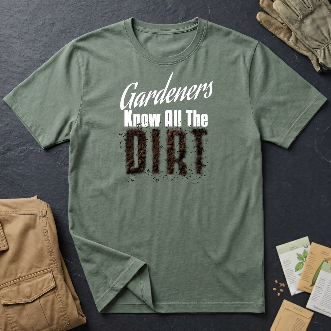 Gardeners Know All The Dirt T-Shirt
