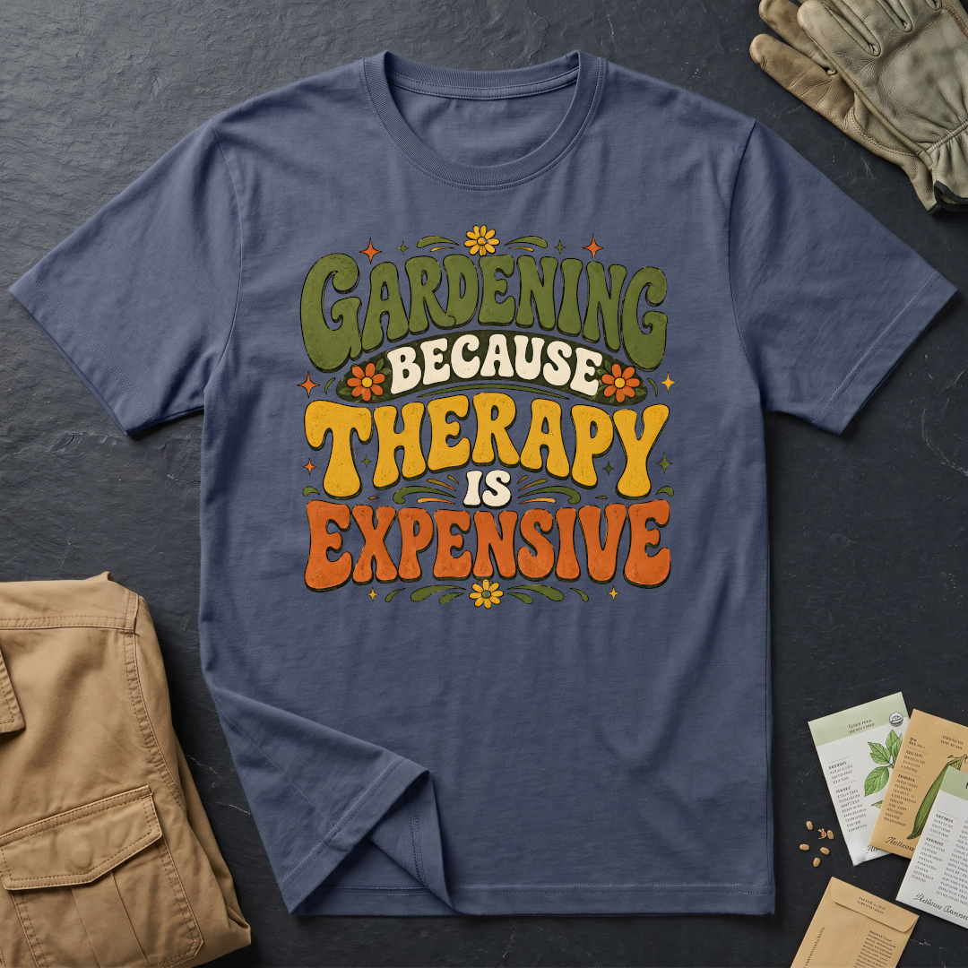 Gardening Because Therapy is Expensive T-Shirt
