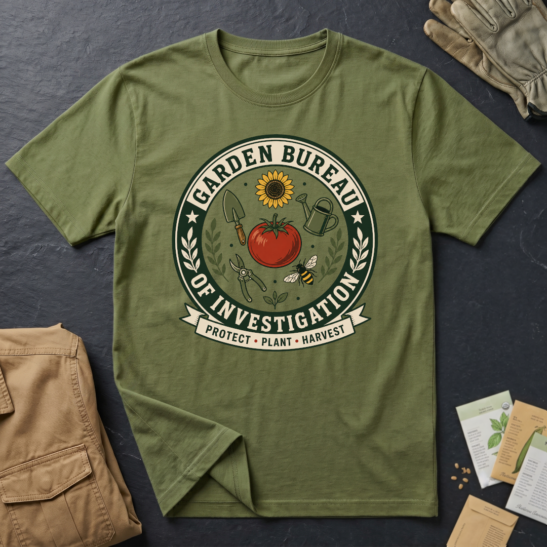 Garden Bureau of Investigation T-Shirt