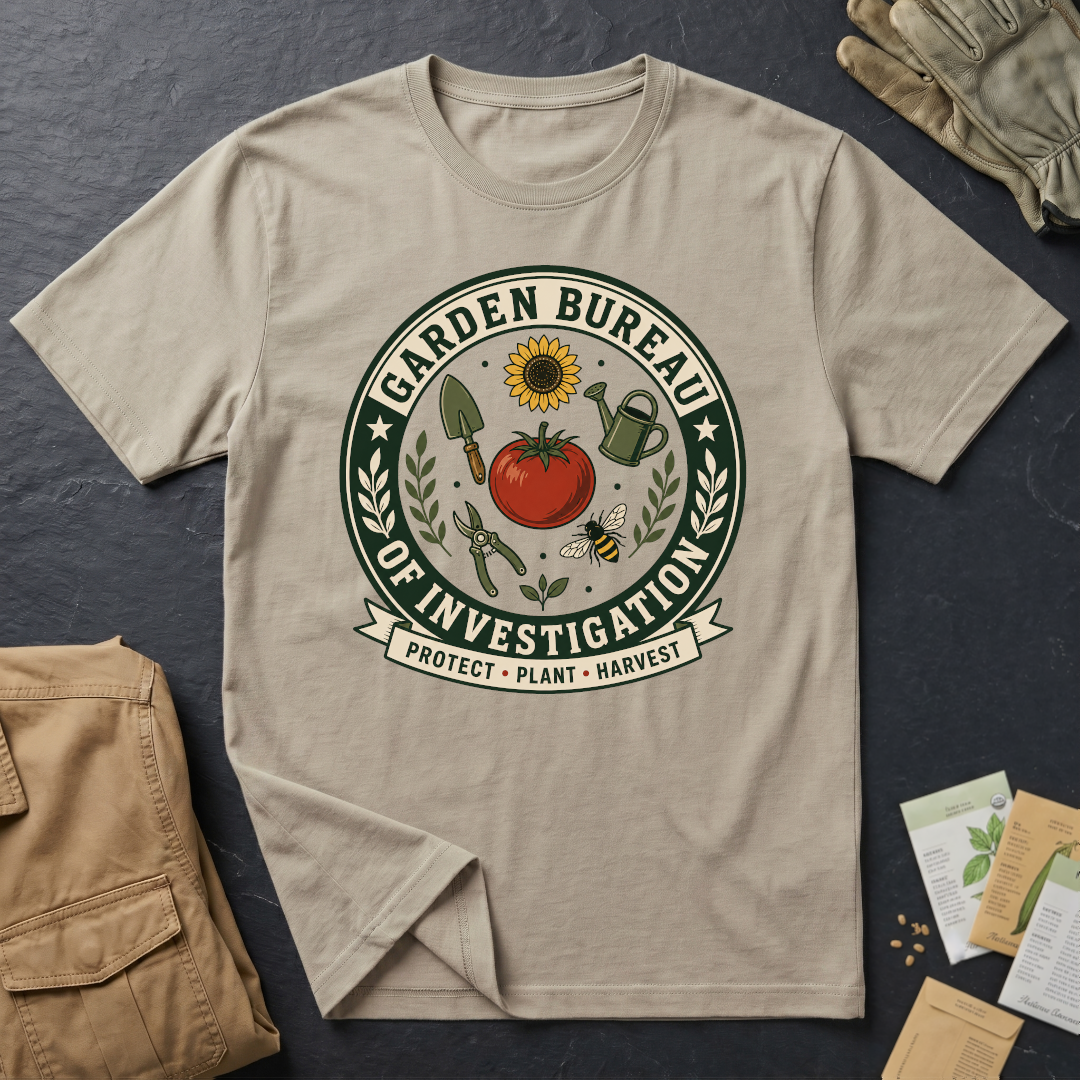 Garden Bureau of Investigation T-Shirt