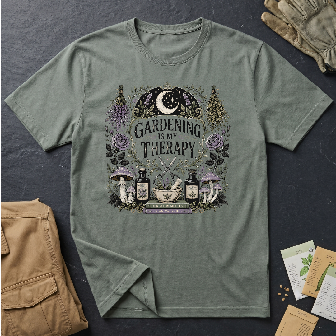 Gardening is My Therapy T-Shirt
