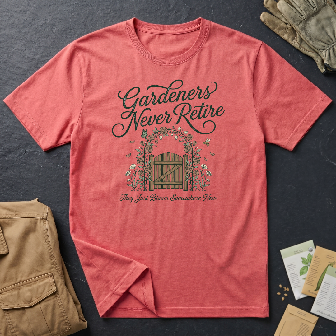 Gardeners Never Retire T-Shirt