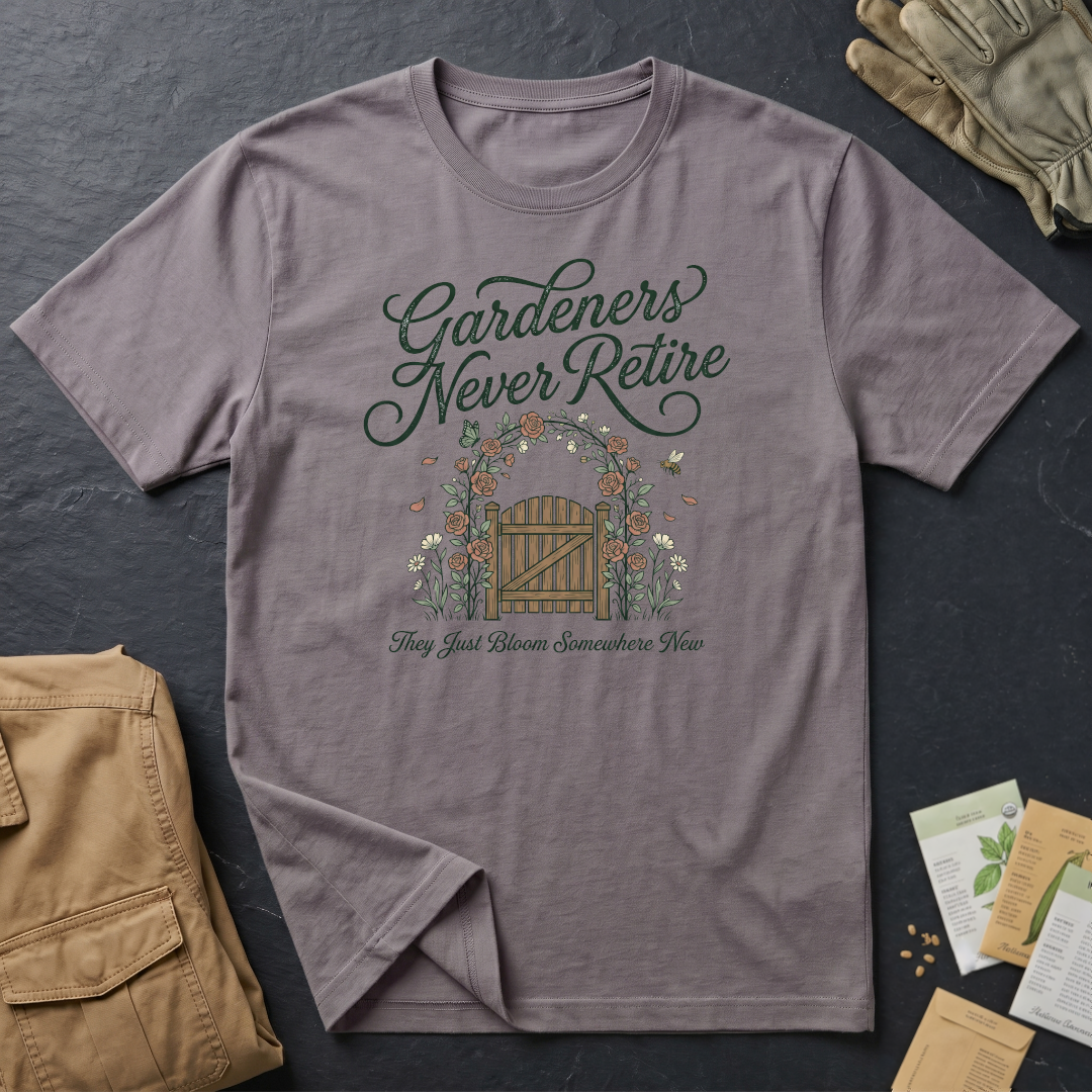 Gardeners Never Retire T-Shirt