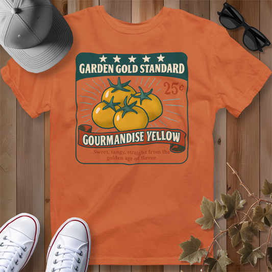 Gourmandise Yellow Tomato Gold Standard T-Shirt