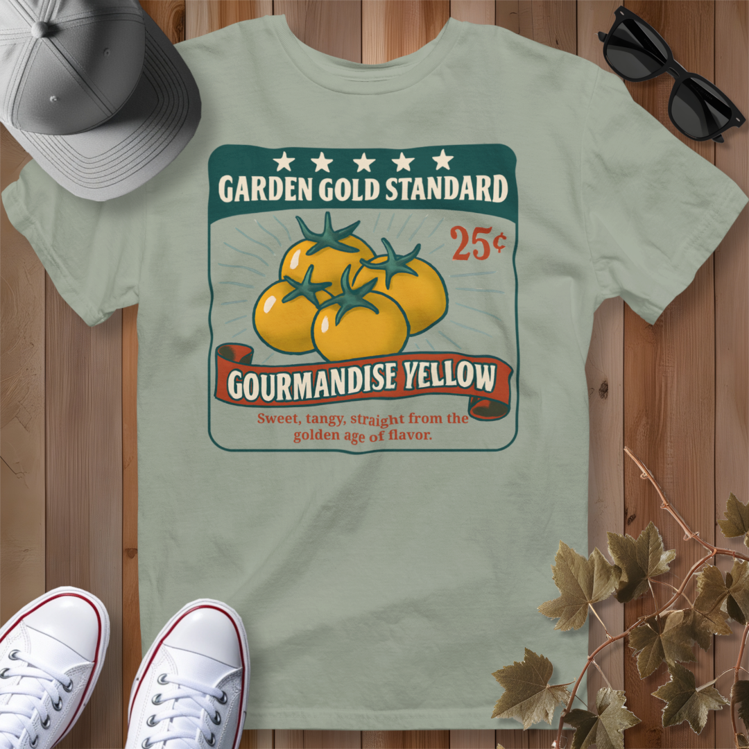 Gourmandise Yellow Tomato Gold Standard T-Shirt