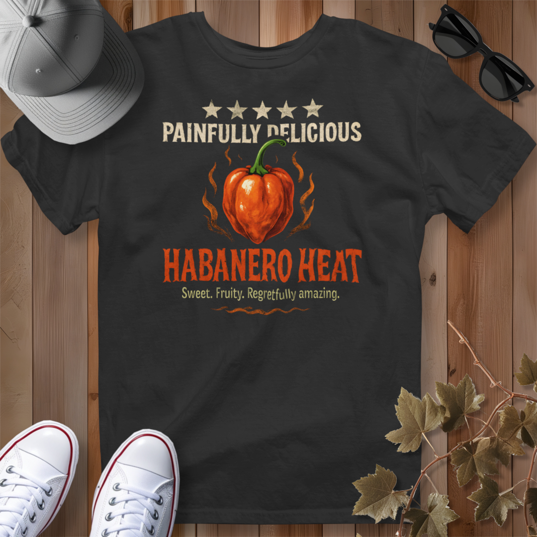 Habanero Heat Pepper Review T-Shirt