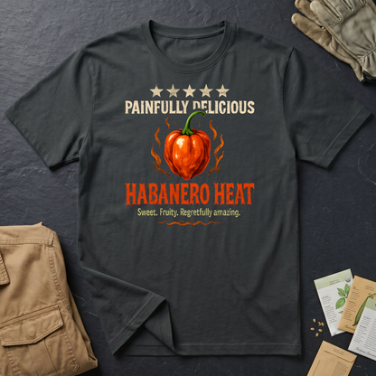 Habanero Heat Pepper Review T-Shirt