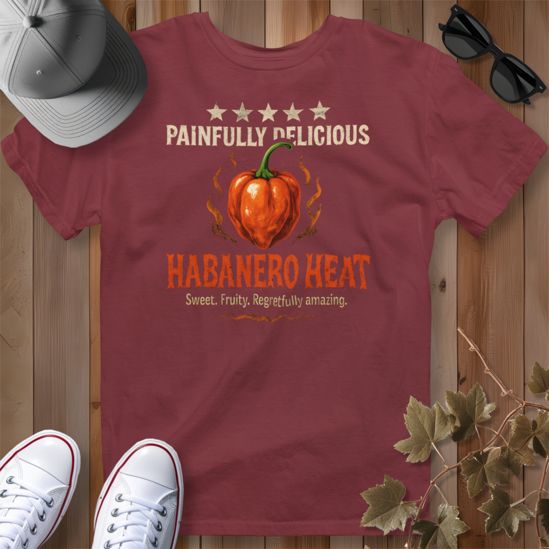 Habanero Heat Pepper Review T-Shirt