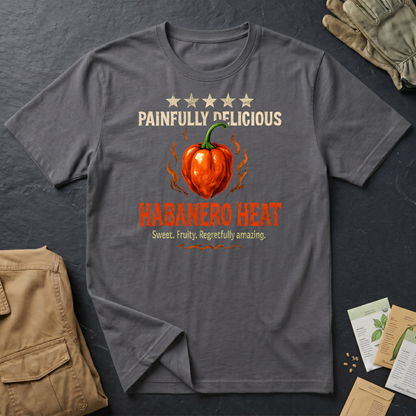 Habanero Heat Pepper Review T-Shirt