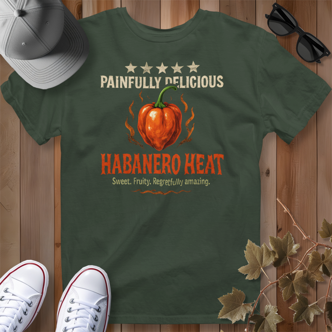 Habanero Heat Pepper Review T-Shirt