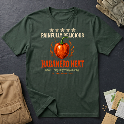 Habanero Heat Pepper Review T-Shirt