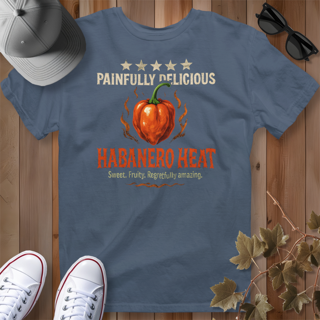 Habanero Heat Pepper Review T-Shirt