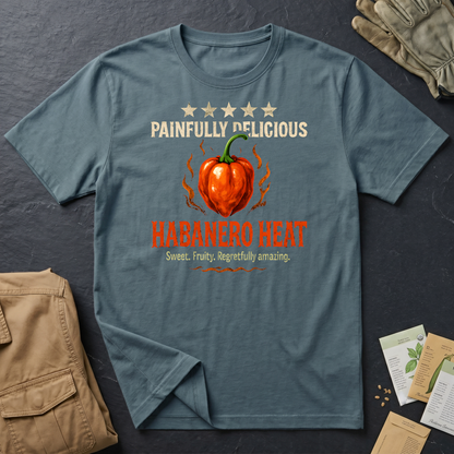 Habanero Heat Pepper Review T-Shirt