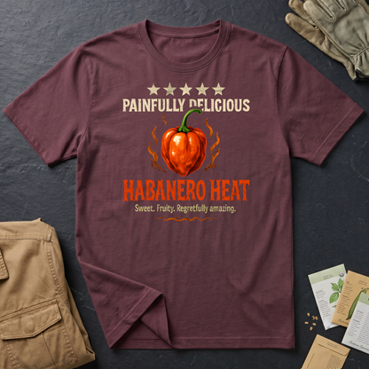 Habanero Heat Pepper Review T-Shirt