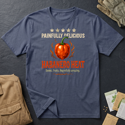 Habanero Heat Pepper Review T-Shirt