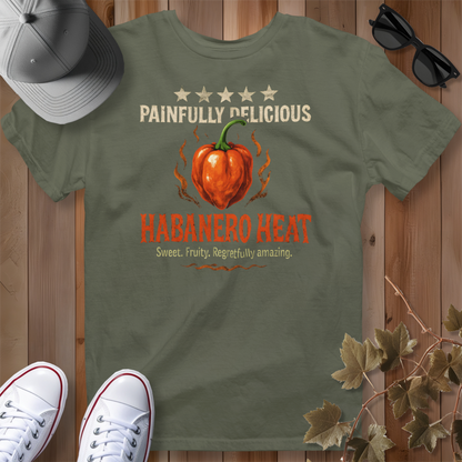 Habanero Heat Pepper Review T-Shirt