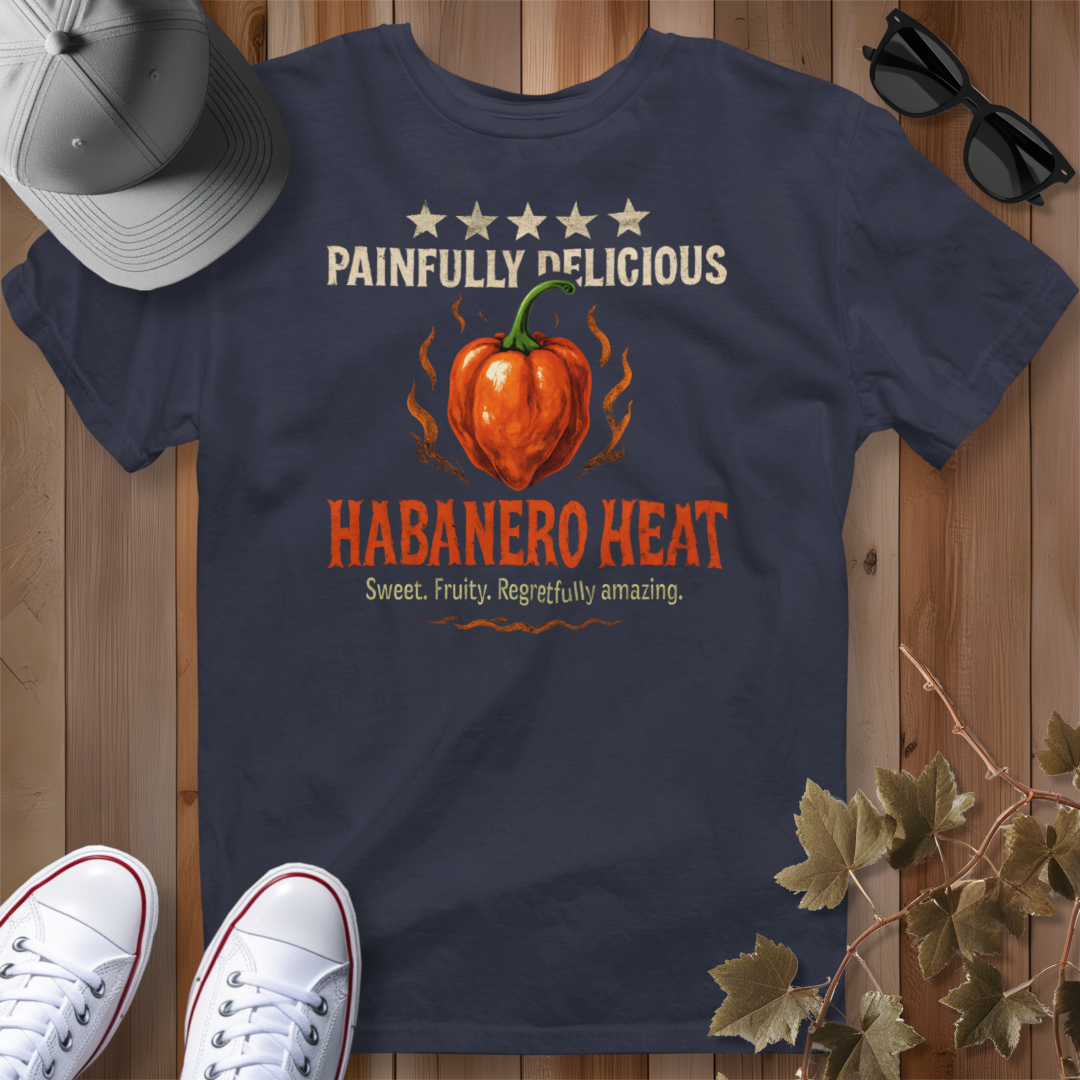 Habanero Heat Pepper Review T-Shirt