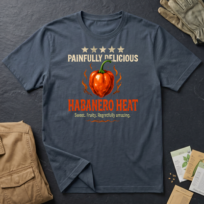 Habanero Heat Pepper Review T-Shirt