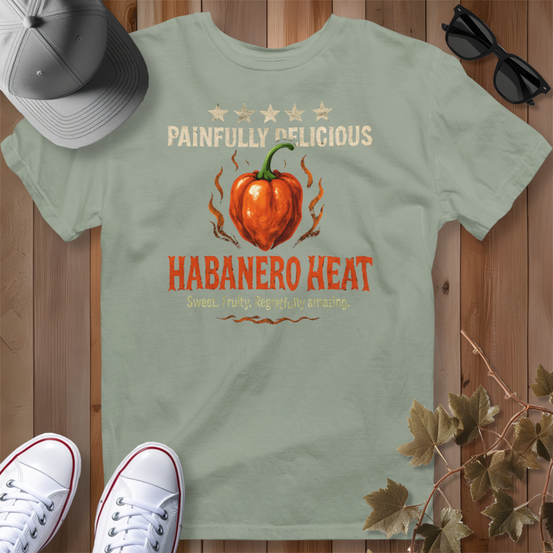 Habanero Heat Pepper Review T-Shirt