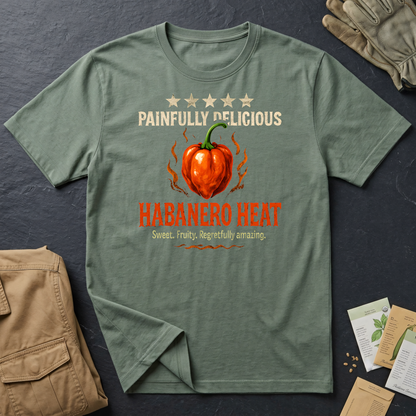 Habanero Heat Pepper Review T-Shirt