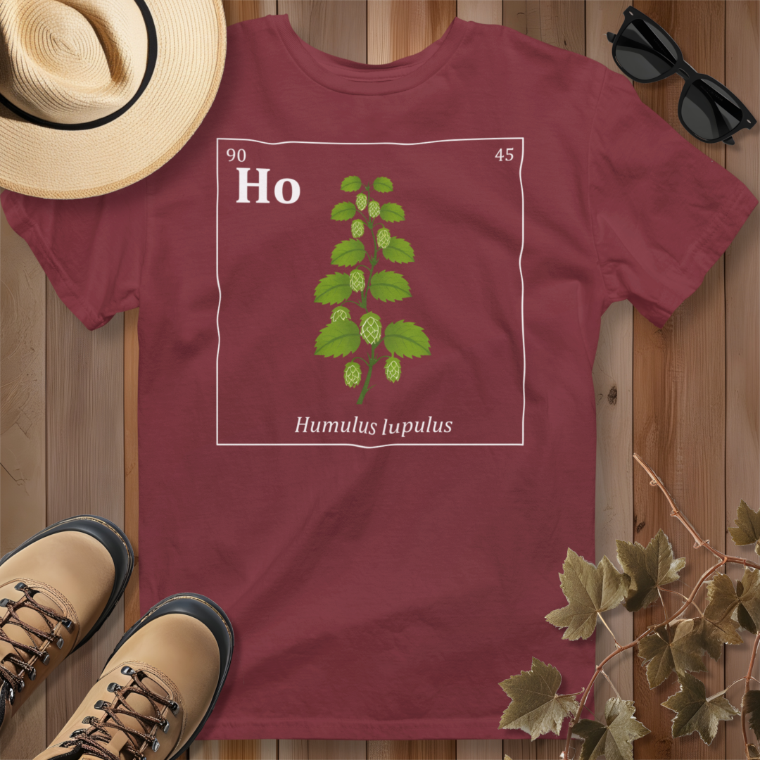 Periodic Table of Vegetables - Hops T-Shirt