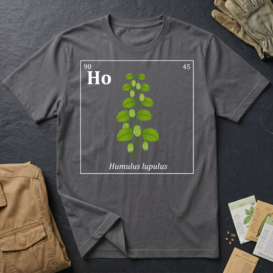Periodic Table of Vegetables - Hops T-Shirt