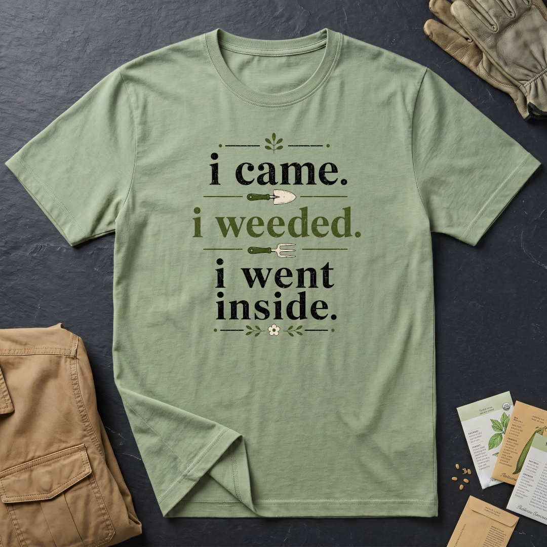 I Came, I Weeded T-Shirt