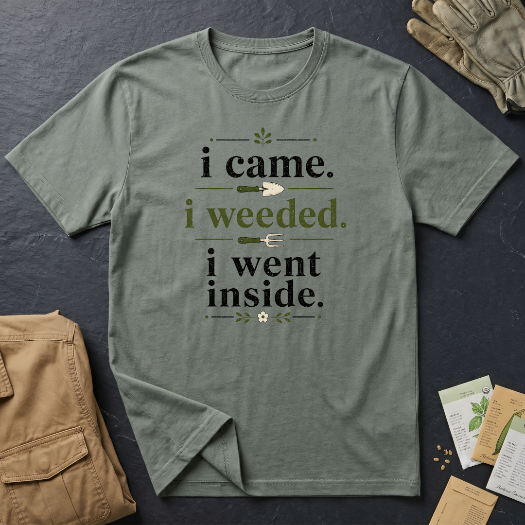I Came, I Weeded T-Shirt