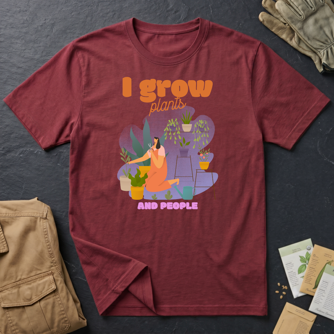 I Grow Plants and People T-Shirt