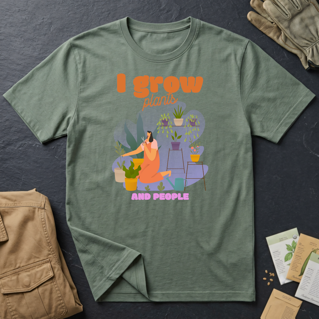 I Grow Plants and People T-Shirt