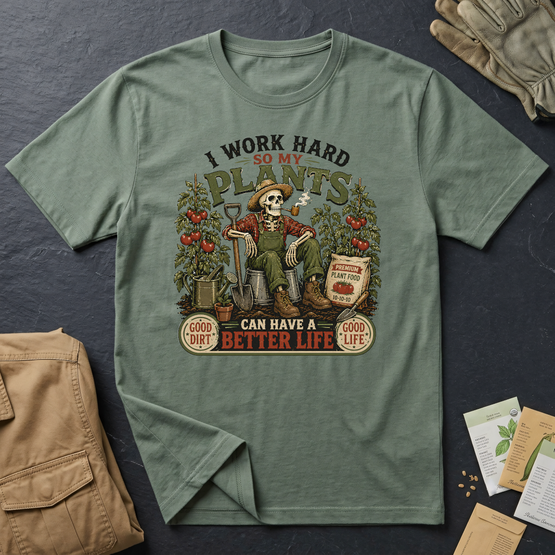 I Work Hard T-Shirt