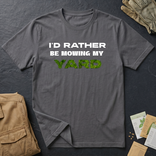 I'd Rather be Mowing My Yard T-Shirt