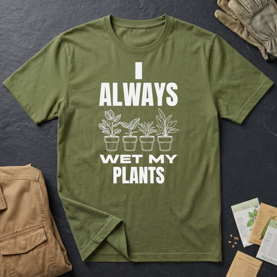I Always Wet My Plants (W) T-Shirt