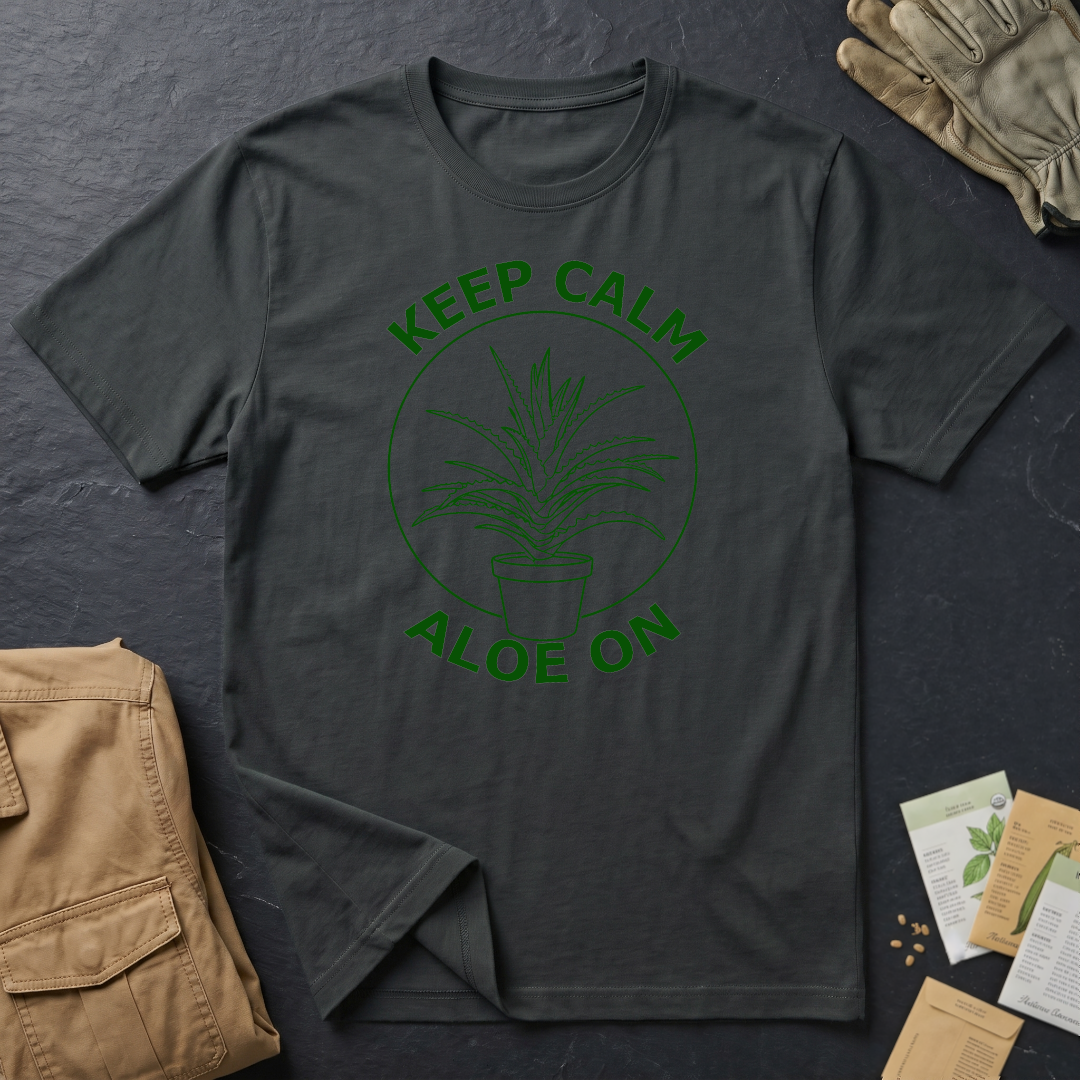 Keep Calm Aloe On (G) T-Shirt