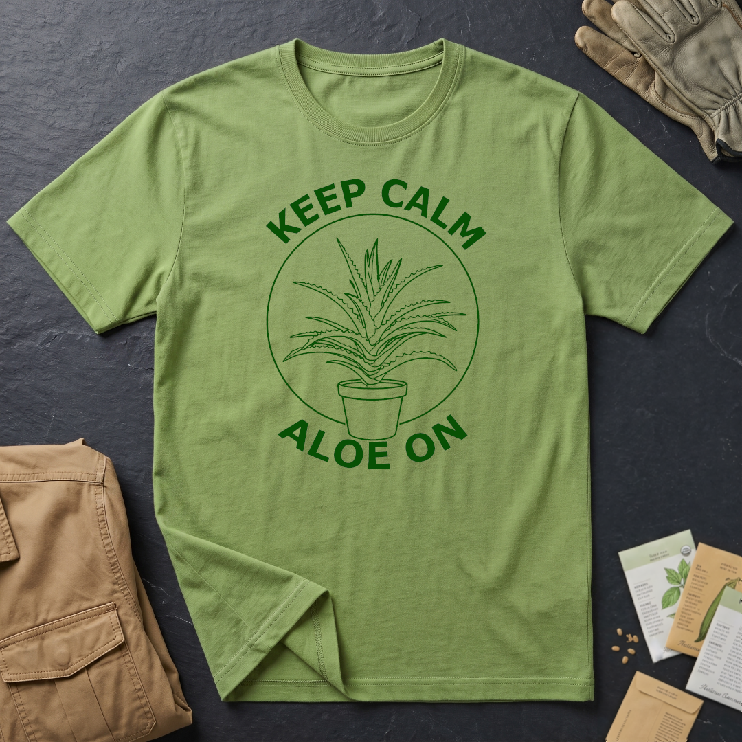 Keep Calm Aloe On (G) T-Shirt