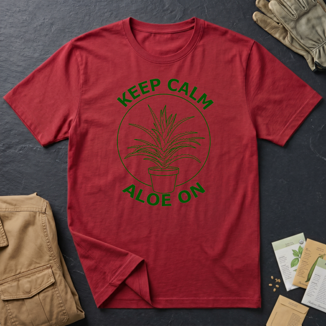Keep Calm Aloe On (G) T-Shirt