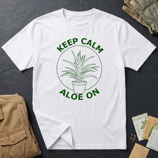 Keep Calm Aloe On (G) T-Shirt