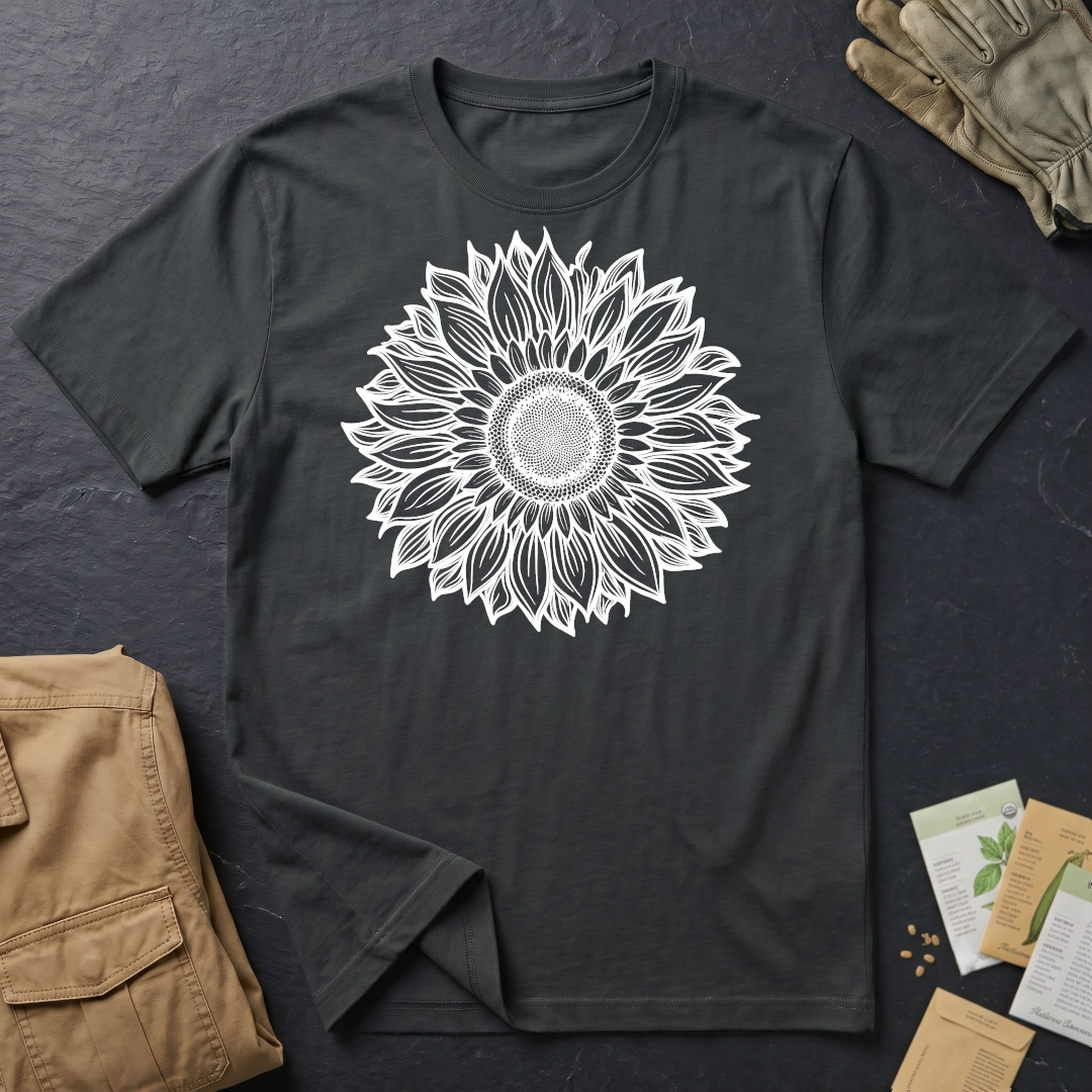 White Sunflower T-Shirt