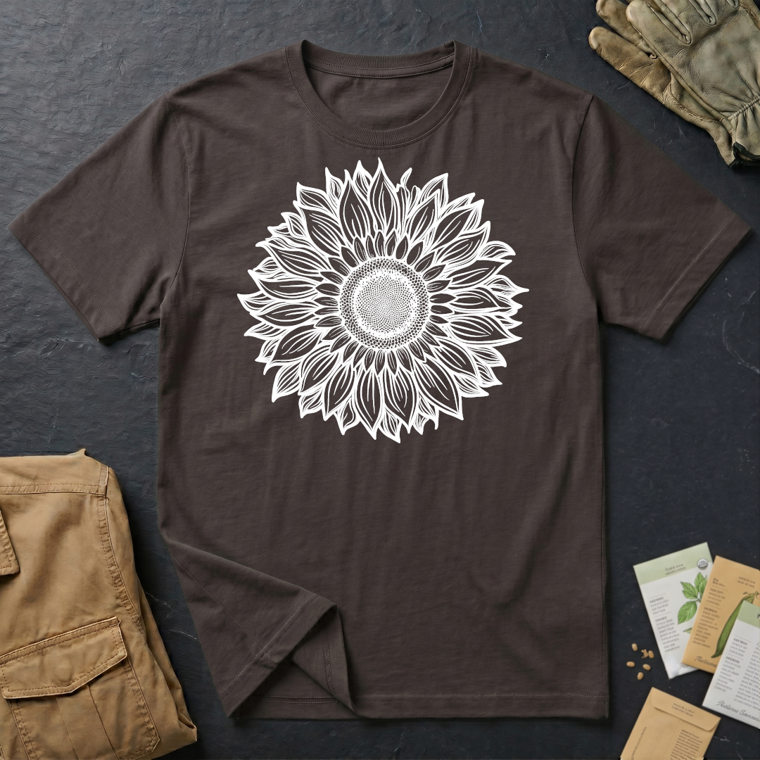 White Sunflower T-Shirt
