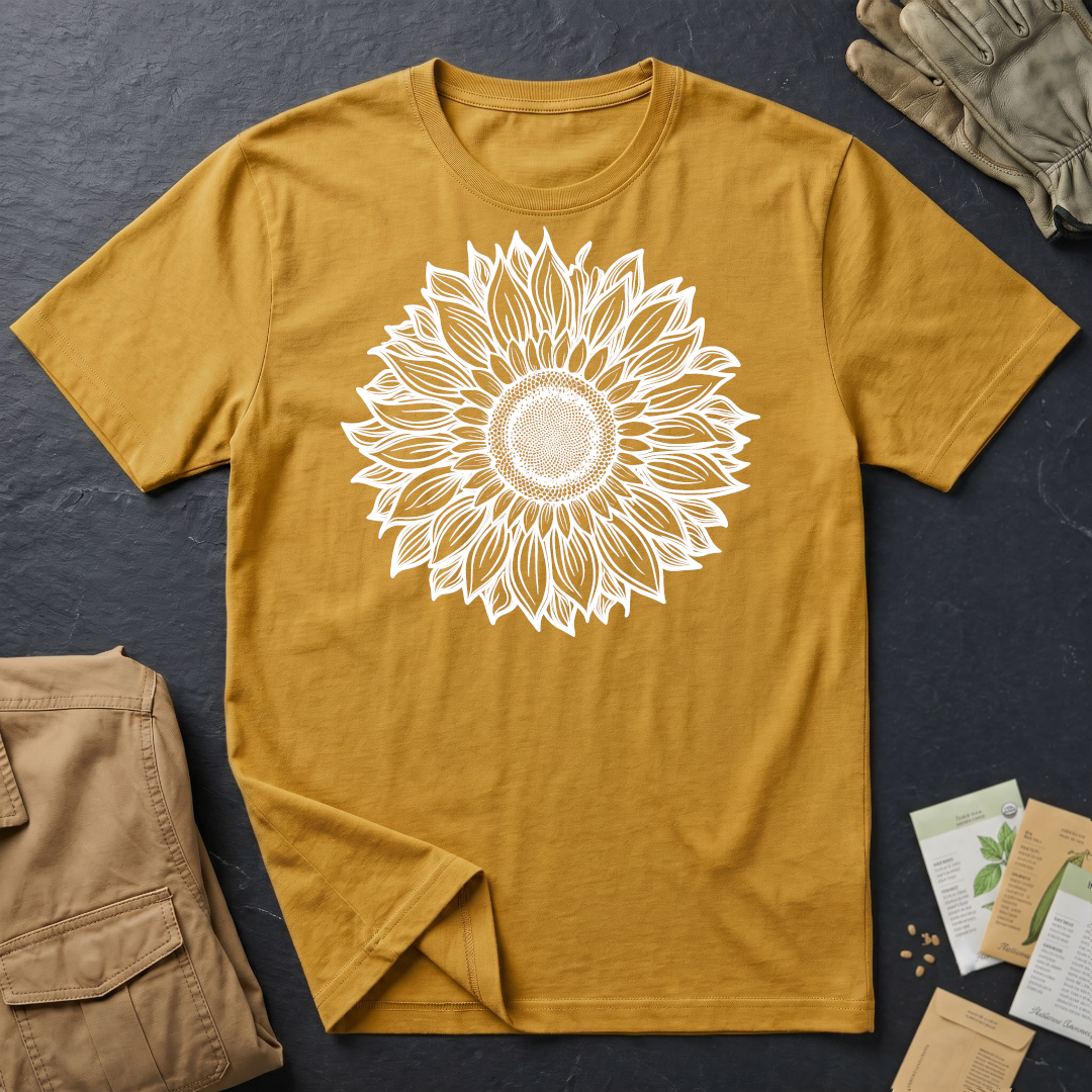 White Sunflower T-Shirt