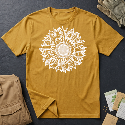 White Sunflower T-Shirt