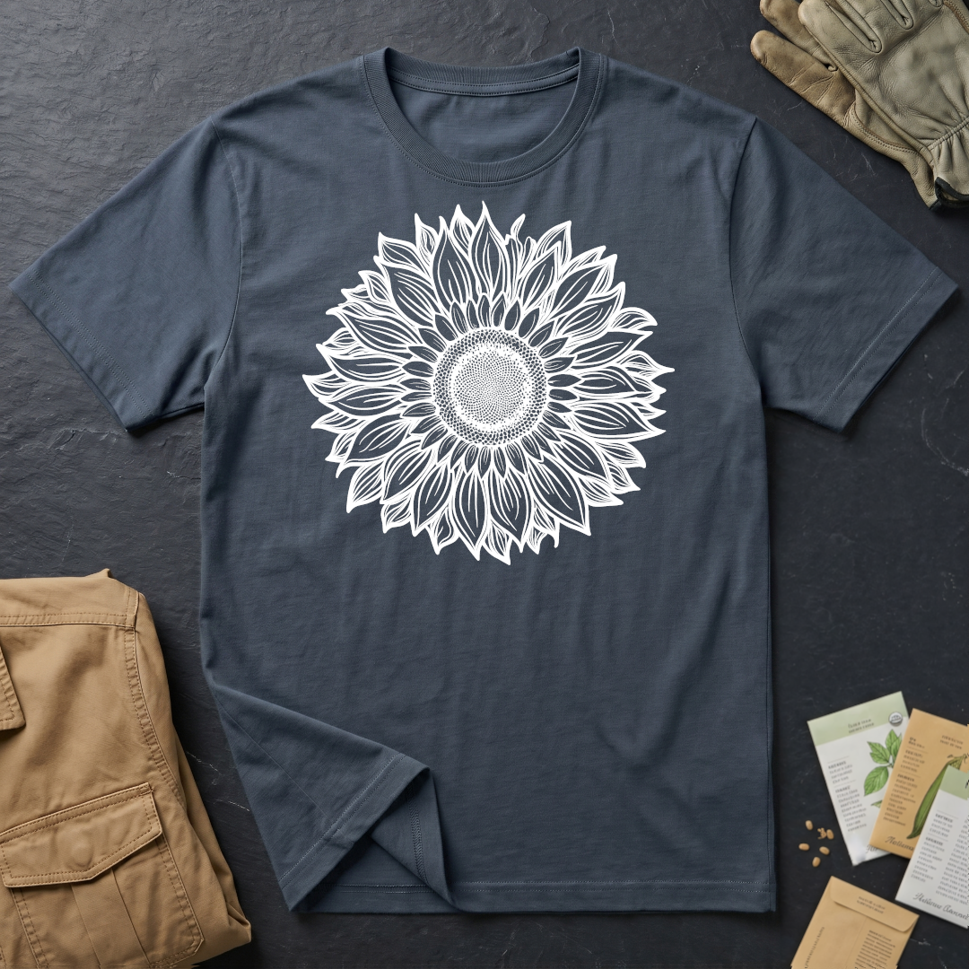 White Sunflower T-Shirt