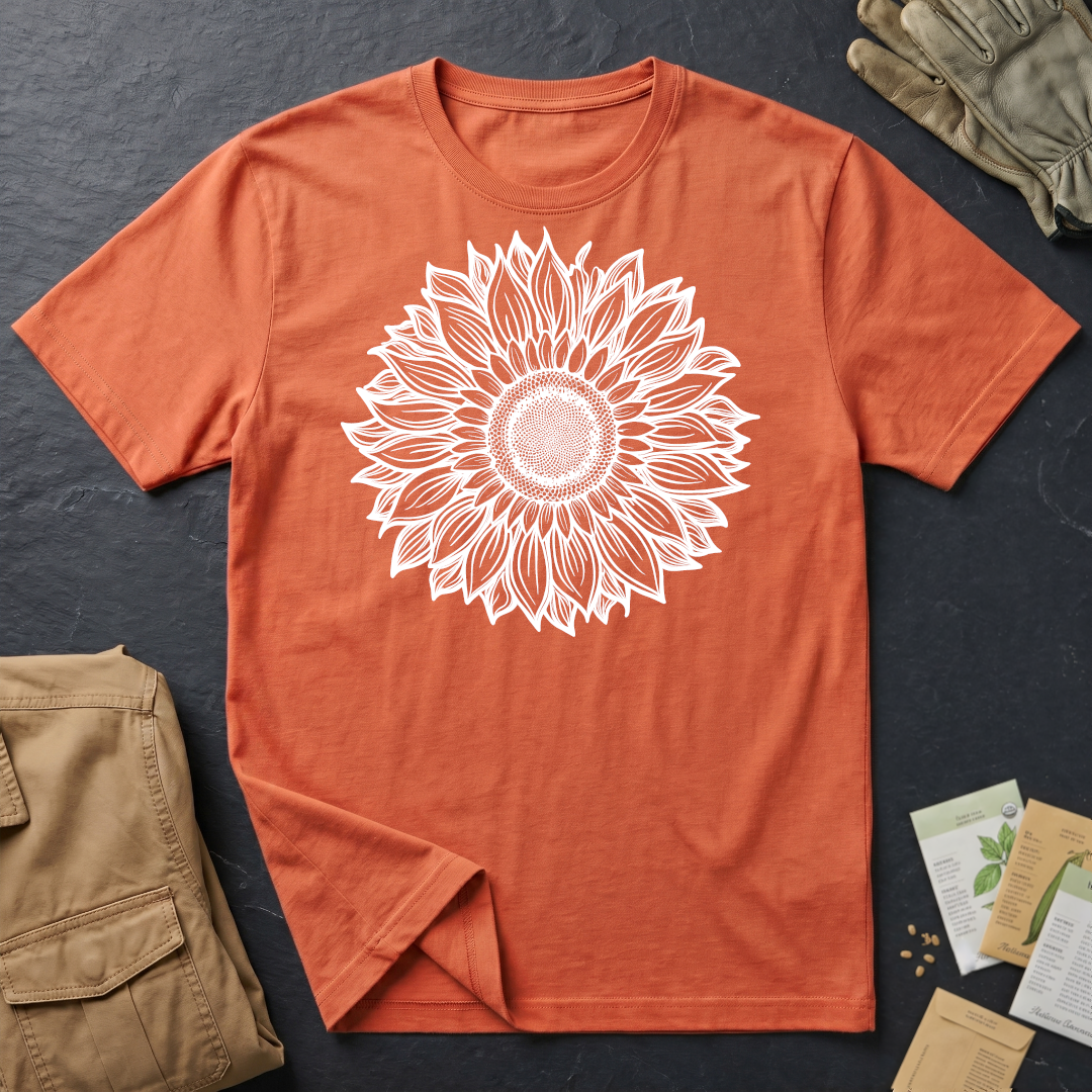 White Sunflower T-Shirt