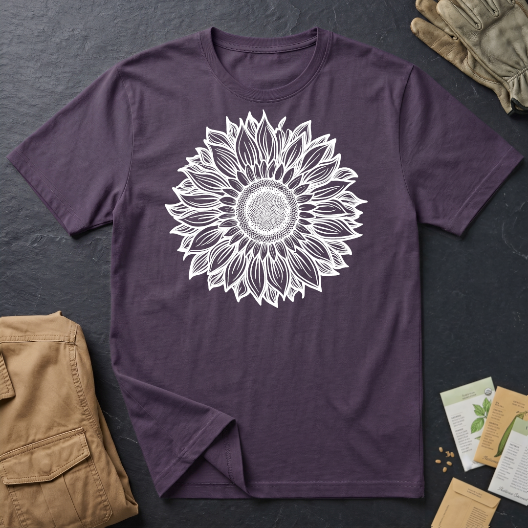 White Sunflower T-Shirt