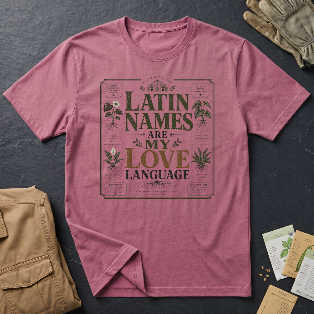 Latin Names are My Love Language T-Shirt