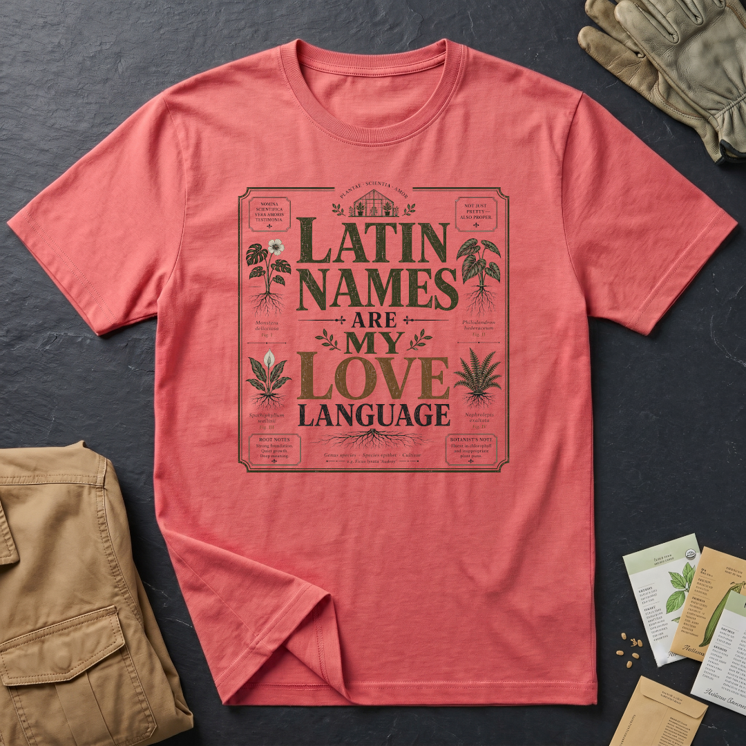Latin Names are My Love Language T-Shirt