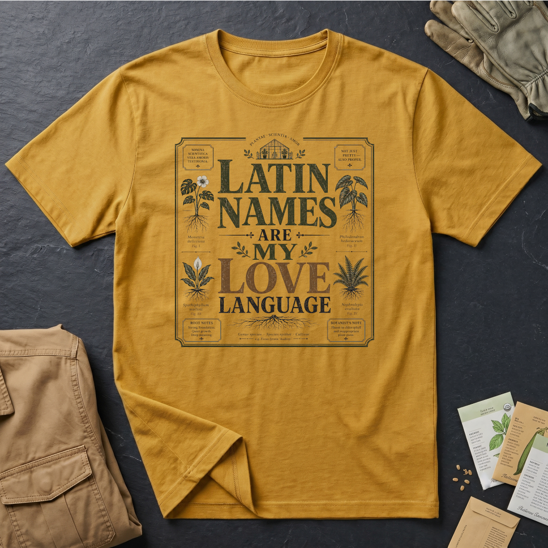Latin Names are My Love Language T-Shirt